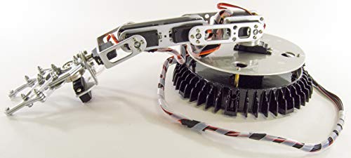 6dof robotic arm with 6 degrees of freedom includes 6 servos and microcontroller by electronix express science lab robotics classroom supplies amazon com industrial scientific 6dof robotic arm with 6 degrees of