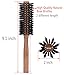 PERFEHAIR Boar Bristle Round Hair Brush for Blow Drying, 2 Inch, for Blowouts, Styling, Volumizing, Curling Short to Medium, Thin, Thick, Straight, Curly, Normal Hair