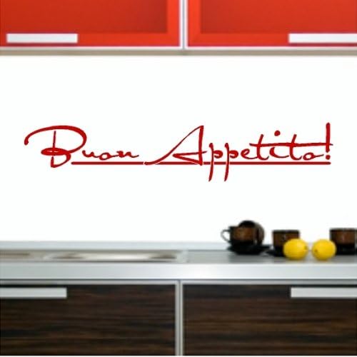 Amazon Com Buon Appetito Italian Kitchen Wall Quote Words