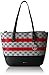 Reana Large Tote Bow 9s Tote Bag, BLACK-WHITE/BLACK/DYNASTY RED, One Size