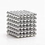 Kuiji Toys Magnetic Ball, Magnetic Sculpture Toys Intelligence Development Stress Relief (5MM Set of 216 Balls)