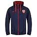 Arsenal FC Official Soccer Gift Mens Shower Jacket Windbreaker
