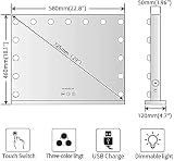 FENCHILIN Hollywood Vanity Mirror with Lights, 15 Bulbs, 3 Modes, USB Port view 9