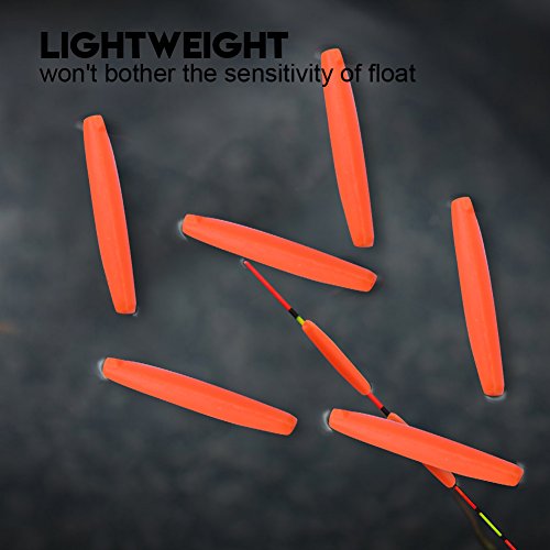 BigBig Style 100 Stück langlebige Tropfenanzeiger, Angelposen, Mini-Bobber-Zubehör – Bild 5