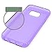 LK Case for S7, Ultra [Slim Thin] Scratch Resistant TPU Gel Rubber Soft Skin Silicone Protective Case Cover for Samsung Galaxy S7 (Purple)