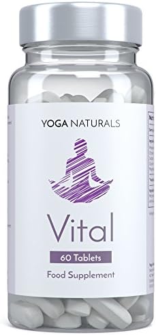 Yoga Naturals Vital 60 Vegetarian Capsules for Men & Women UK Made