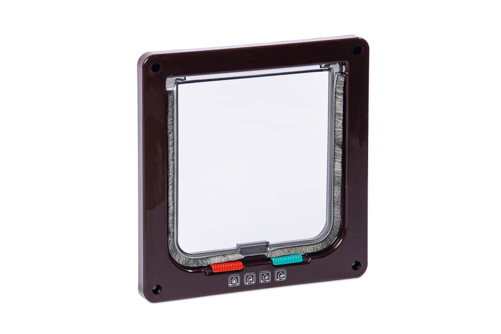 Karlie Flamingo 507511 Cats Door 4 Way Brown 192X200 mm