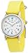 Timex Woman's T2P369 Weekender Yellow Slip-Thru Nylon Strap Watch