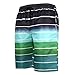 Leadmall Mens Summer Swim Trunks – Casual Colorful Strip Athletic Beach Shorts with Drawstring – Loose Fit Short Pants Beachwearthumb 3