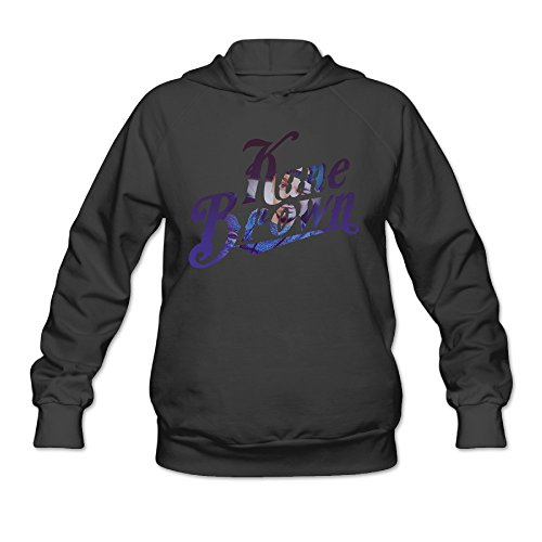 Cboaa Kane Brown Womens Graphic Hoodie Sweatshirt Black