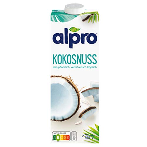 8x Alpro - Kokosnuss Drink Original, mit Reis - 1000ml – Bild 3