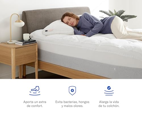 Pillow Top King Luuna Essential Microfibra, Down Alternative Ultra Soft, Capa Hipoalergênica, Lavável