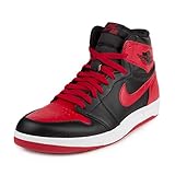 Nike Mens Air Jordan 1 Retro High the Return Black/Gym Red-White, 7 D(M)