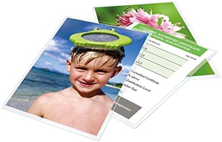 Royal Sovereign International RF05LETR0100 Letter Size Laminating Pouch Heat Sealed 5MIL Gloss44; Pack of 100