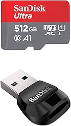SanDisk 512GB Ultra microSDXC UHS-I Memory Card