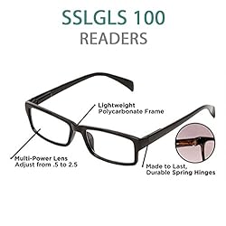 Auto foucs Reading Glasses, Power From 0.5 - 2.5