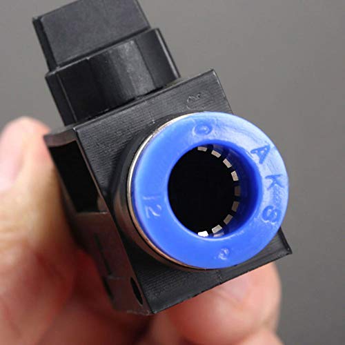 CactusAngui Pneumatic Ball Air Valve Push in Fitting Connector Hose Tube Pipe Speed Joiner 8mm - Thumbnail 7