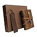 Leather Journal Gift Set with Antique Leather Bookmark + Pen, Handmade Writing Notebook 7x5 Inches Unlined Leather Bound Daily Notepad For Men For Women, Luxury Gift Box Diary for all ages