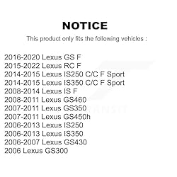 Rear Wheel Bearing and Hub Assembly Pair for Lexus
