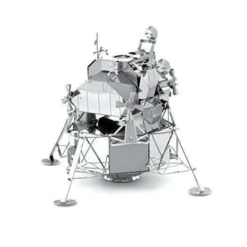 414jSOCgjbL fascinations Metal Earth Space 3D Metal Model Kits -Hubble Telescope - Apollo Lunar Rover - Apollo Lunar Module - Mars Rover - Kepler Spacecraft - Voyager - Set of 6 - Image 4
