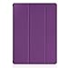 KHOMO - Compatible with iPad 5th 6th Generation (2017 & 2018) 9.7 inch Case - Dual Series - Ultra Slim Hard Cover with Auto Sleep Wake Feature - Purple