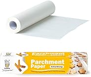 Katbite 205 SQ.FT Heavy Duty Parchment Paper Roll 15 in x164 ft (2 Pack Available) Baking Paper for Cooking, R