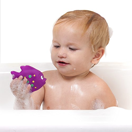 Nuby 3-Pack Fun Fish Squirter Bath Toys
