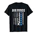 Veteran US Air Force American Flag Veterans T-Shirt