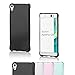 Sony Xperia XA Ultra Case, Xperia C6 Case, Starhemei Slim Concise Transparent TPU Soft Shell Ultra thin Flexibility Bumper Rubber Case Cover For Sony Xperia XA Ultra/Xperia C6 Ultra (TPU-Black)