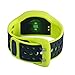 ETTG TT-S108 Bluetooth Health Waterproof Bracelet Heart Rate Monitor Wristband Bluetooth Watch for Fitness Tracker/Heart Rate/Sleep Quality Monitoring/Sport Pedometers - Green/Black