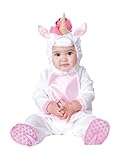 InCharacter Costumes Baby Girls' Magical Unicorn Costume, White/Pink, Large