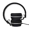 Rockpapa-952-Stereo-Foldable-Headphones-On-Ear-Adjustable-Headband-with-Microphone-for-Kids-Childrens-Adults-Tablet-Computer-Mobile-CDDVD-MP34-Black-White Rockpapa Kids Headphones, 952 Childrens Headphones, Wired Headphones with Microphone, Foldable, Stereo Sound, 3.5mm Jack…