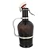 G Francis Amber Glass Growler, 2 Liter (Half Gallon/64 oz) Beer Jug w/Swing Lid – Secondary Fermentation, Carbonation, Storage
