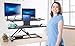 Stand Steady Flexpro Hero Power | Electric Standing Desk Converter/Desk Riser with Wireless Charging | Turns Any Desk into a Sit to Stand Up Desk | Integrated Phone/Tablet Holder (37.5 Inch/Black)