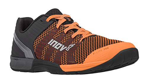 Inov-8 Men's F-LITE 260 Knit (M) Cross Trainer, Orange/Black, 11.5 D US