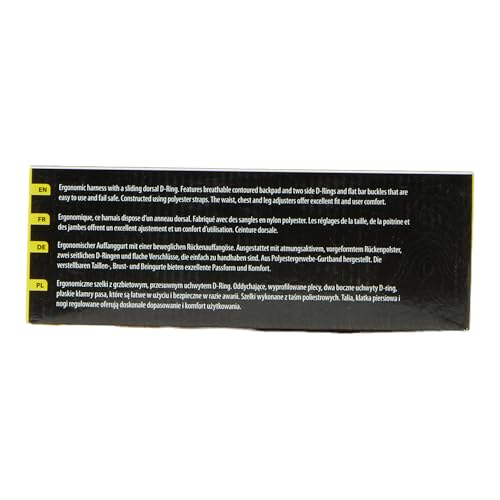 Portwest Portwest 2 Point Comfort Harness, Size: One Size, Colour: Red, FP14RER