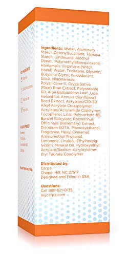 Carpe No Sweat Thigh - Helps Keep Your Thighs Dry and Chafe Free - Sweat Absorbing Lotion - Helps Co - //coolthings.us