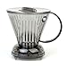 Clever Coffee Dripper and Filters, Large 18 oz (Clear)| Barista's Choice | Safe BPA Free Plastic | Includes 100 Filters