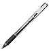 TUL® - Pen - Rb1 Roller Ball Pens, Medium Point, 0.7 Mm, Silver Barrel/black Ink - Silver - BX of 12