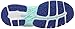 ASICS Women's Gel Kayano 22 Running Shoe, Ice Blue/Flash Yellow/Blue, 11 M US