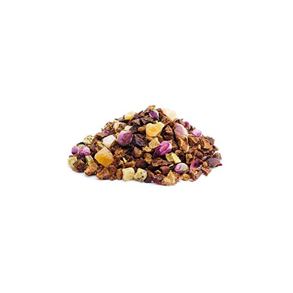 Früchtetee lose Birnengarten Kaktusfeige Birne Melone Rosenknospen Früchte Tee mit Kaktusfeige-Vanille-Geschmack 500g – Bild 3