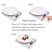 Digital Kitchen Scale Multifunction Food Scales, LCD Backlite Display, Stainless Steel Brush Surface Silver 11 lb 5 kg