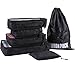 6 Set Packing Cubes,Travel Packing Organizers for Luggage Suitcase with Laundry Bag