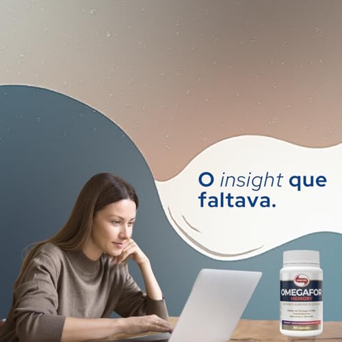 Kit 2 Omegafor Memory Vitafor 60 Cápsulas