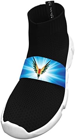 ZHIHUIMING Handsome-Paul-Logan 2017 Fashion Sports Running Shoes for ChildrenBlack 1 D(M) US Big kid