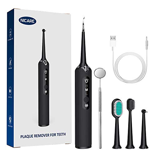 Ultrasonic Teeth Cleaner for Teeth, NICARE Plaque Remover Dental