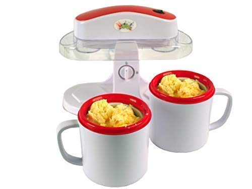 Lickleys Twin Cup Ice Cream And Slush Maker For Ice Cream Gelato