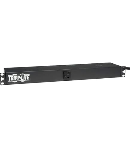 Amazon.com: Tripp Lite 13 Outlet Horizontal 1U Rackmount PDU, 20