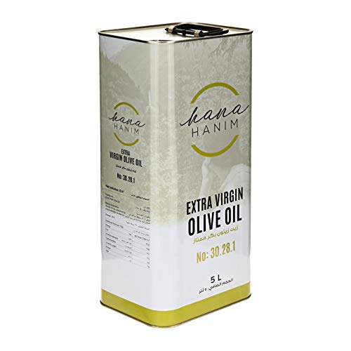 HANAHANIM Greek Extra Virgin Olive Oil No: 30.28.1 (5 L) | September 2025 Harvest | Filtered | Multi Estate [Production Date: 15/September/2025]