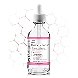 MD Selections Retinol & Ferulic Brightening Serum for Face, 1 oz | Anti Aging & Anti Wrinkle | Pore Minimizer | Skin Firming & Toning | Dark Spot Corrector| Boosts Collagen